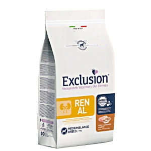 Exclusion Renal Pork & Sorghum & Rice Medium/Large Breed 12kg